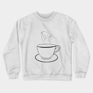 Hot Tea Cup Crewneck Sweatshirt